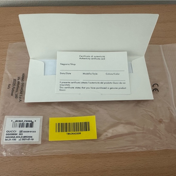 Gucci Brown Tortoiseshell Sunglasses (new) - Picture 6 of 11